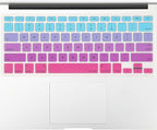 Allinside Blue and Pink Ombre Keyboard Cover Skin by Allinside