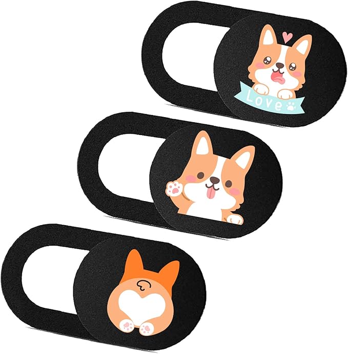 Laptop Camera Cover Slide 3 Pack Ultra Thin Slide Computer Webcam Covers - Image 2