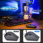 CMTECK Computer Microphone, G006Plus USB Desktop Condenser PC Laptop Mic - Image 7