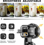 GVM Great Video Maker 80W CRI97+ Video Lights - Image 3