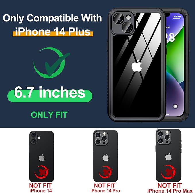 for iPhone 14 Plus Case Waterproof - Image 7