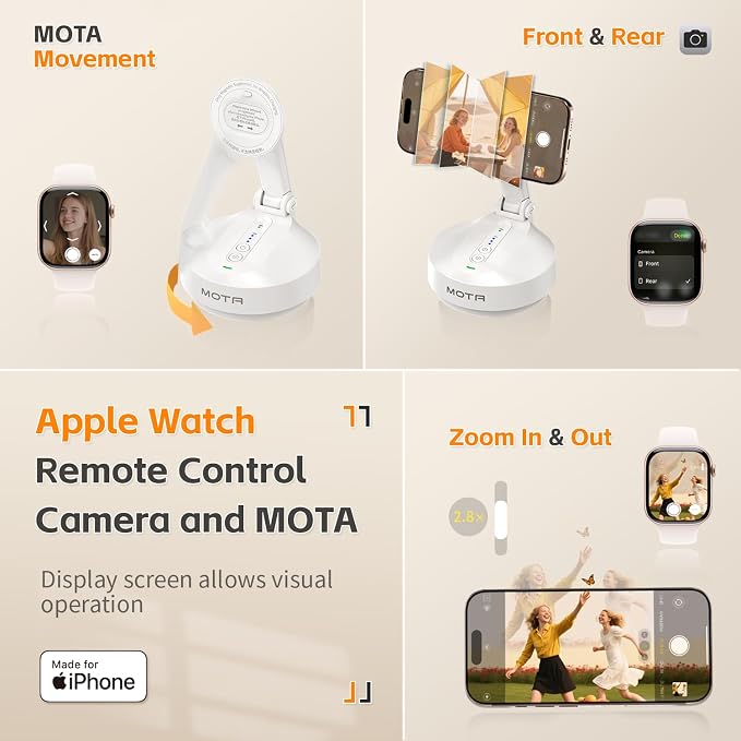 MOTA Gimbal Stabilizer Only for iPhone, Phone Gimbal for Recording - Image 8