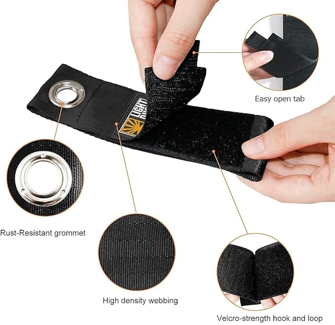 15PCS Heavy Duty Storage Straps - Image 5