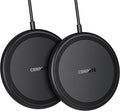 Wireless Charger, 15W Max Fast Wireless Charging Pad 2-Pack Compatible by COKOEYE