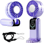 Blows Cold Air Portable Handheld Fan by GZEduld
