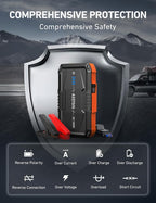 AstroAI S8 Car Battery Jump Starter, 1500A Peak Car Jumper Starter Battery Pack - Image 7