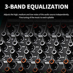 Depusheng MX8 8 Channel Sound Mixer Audio Mixing Console 48V 256DSP - Image 8