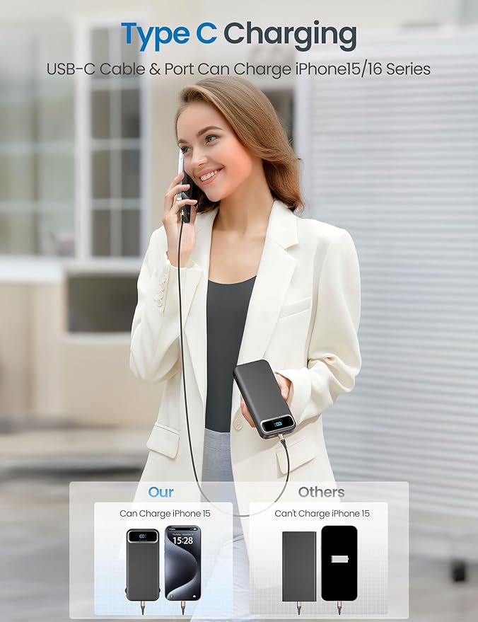 12000mAh Lightweight-Portable-Charger-Power-Bank - Image 5