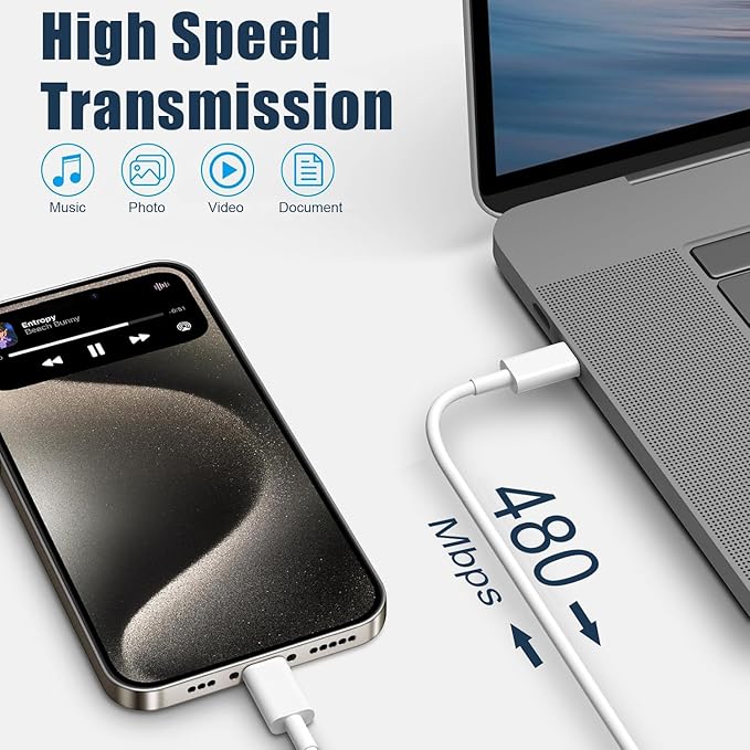iPhone 16/15 Charger Fast Charging, iPad 12.9/11/10.9/Air 5/4 - Image 6