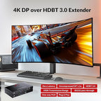 AV Access 4K DisplayPort 1.2a KVM Extender DP Over Ethernet HDBaseT 3.0 PoE - Image 2