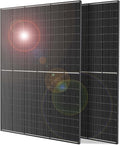 DOKIO 800W Monocrystalline Solar Panels 12/24V, 3 m Leads Each by DOKIO