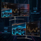 SANSUI 34-Inch Curved Gaming Monitor UWQHD 3440 x 1440 165Hz Curved 1500R - Image 6