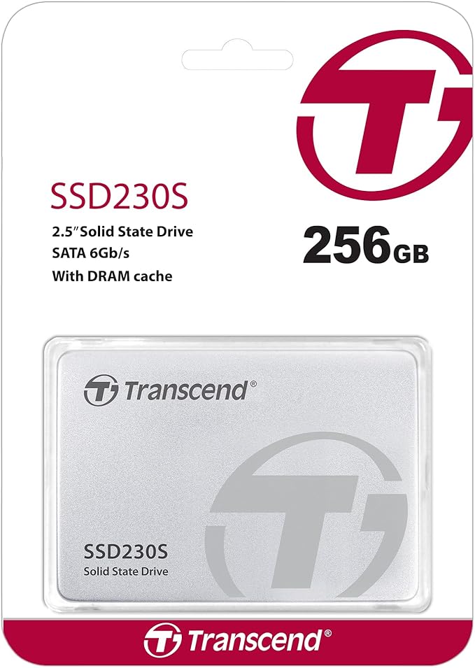 Transcend 256GB SATA III 6Gb/s SSD230S 2.5” Solid State Drive TS256GSSD230S - Image 2