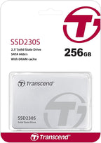 Transcend 256GB SATA III 6Gb/s SSD230S 2.5” Solid State Drive TS256GSSD230S - Image 2