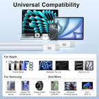 USB C Cable Fast Charging, 4 Pack 6FT USB C to USB C Cable, 100W Type C Nylon - Image 7