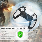 SIKEMAY Anti-Slip PS5 Controller Skin, Soft Thicken Non-Slip Studded Silicone - Image 5