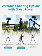 Accsoon Toprig Motorized Camera Slider, 120° Panoramic Shooting, - Image 7
