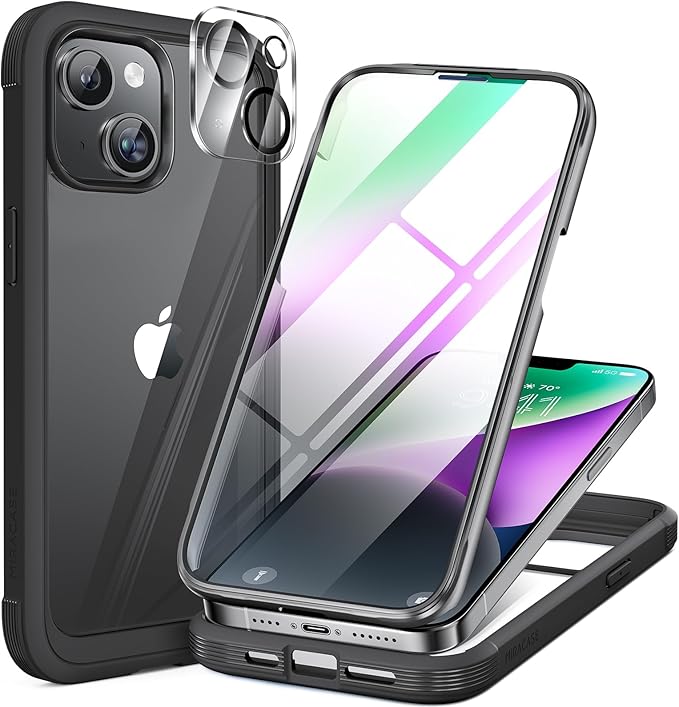 Miracase Glass Series Designed for iPhone 14 Plus Case 6.7 inch, 2023 Upgrade by Miracase
