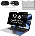 Privacy Screen for MacBook Air 13.6 Inch M2/M3/M4--A3240/A3113/A2681, Anti Blue by MaoYeye