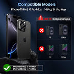 CACOE for iPhone 14 Pro/14 Pro Max/16 Pro/16 Pro Max Camera Lens Protector - Image 2