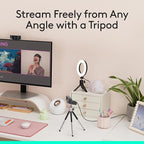 Logitech C922x HD Pro Webcam, Full HD 1080p/30fps Video, HD Light Correction - Image 11