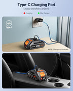 SEALIGHT Car Vacuum Portable Cordless, High Power Suction and Air Duster - Image 6