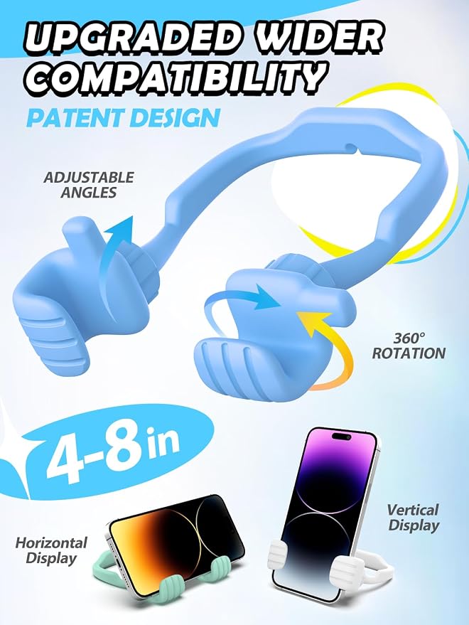 Dad Gifts for Fathers Day from Daughter Son Cell Phone Stand: 8 Pack UPGRADE - Image 3