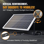 ECO-WORTHY 25W 12V Solar Battery Trickle Charger Maintainer, Waterproof Solar - Image 5