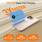 Magnetic Portable Charger, 16800mAh Wireless Power Bank, - Image 8