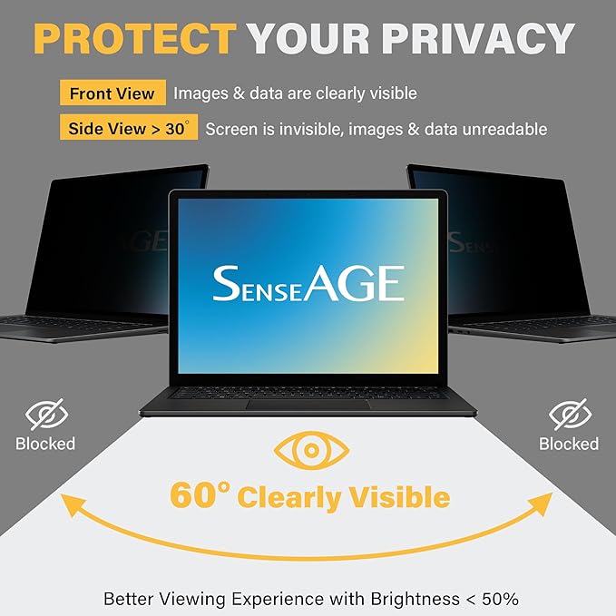 SenseAGE Magnetic Privacy Screen Protector - Image 5