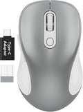 WisFox 2.4G Wireless Mouse for Laptop, Ergonomic Computer Mouse by Bringyouqualityproducts