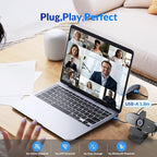 4K Webcam for PC with PDAF & CDAF Dual-autofocus, Ultra 4K HD, 2 Noise - Image 5