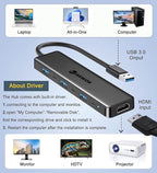 USB 3.0 to HDMI Adapter, USB 3.0 Hub - Image 4