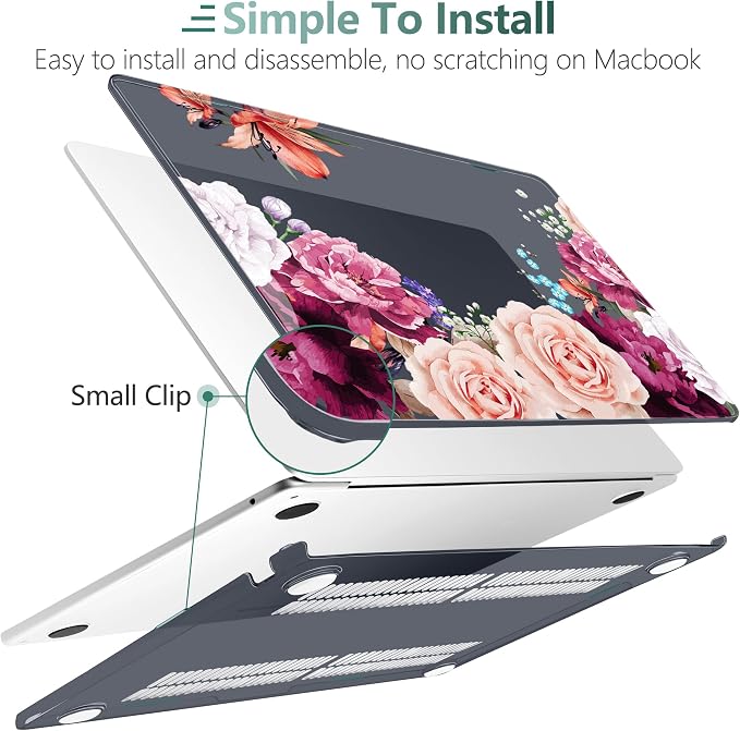 TWOLSKOO for M4 MacBook Air 13.6 inch Case 2025-2022 Release M4 A3240 M3 A3113 - Image 3