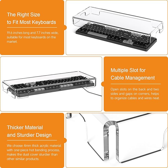 BEEGO Mechanical Computer Keyboard Cover - Image 5