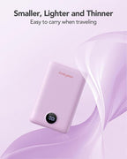 Mini Portable Charger with Built-in Cables 22.5W Fast Charging Power Bank USB-C - Image 2