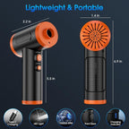 Compressed Air Duster, 100000RPM Handheld Car Vacuum/Air Blower& Pump, 3 Gear - Image 9