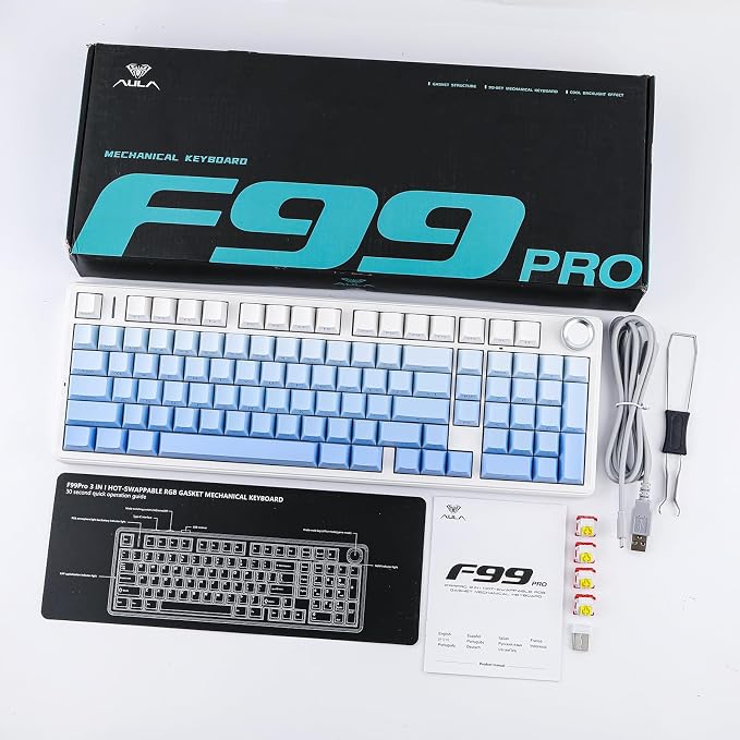 EPOMAKER X Aula F99 PRO Wireless Gaming Keyboard - Image 8