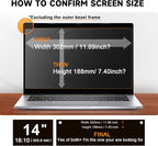 Mamol Laptop Privacy Screen 14 Inch - Image 2