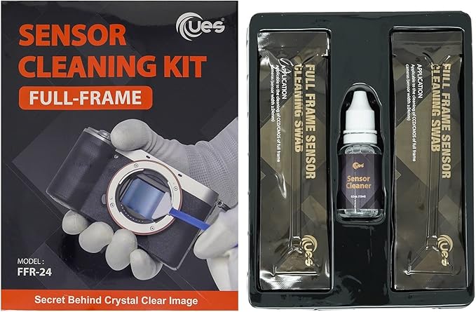 UES FFR24: Full Frame Camera Cleaning Kit 14pcs Sensor Cleaning Swab and 15ml - Image 8