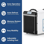 ALORAIR Basement/Crawlspace Dehumidifiers 198 PPD, 90 Pints, 5 Years Limited - Image 6