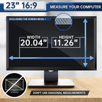 Privacy Screen Filter for 23 inch Widescreen Monitors - Image 2