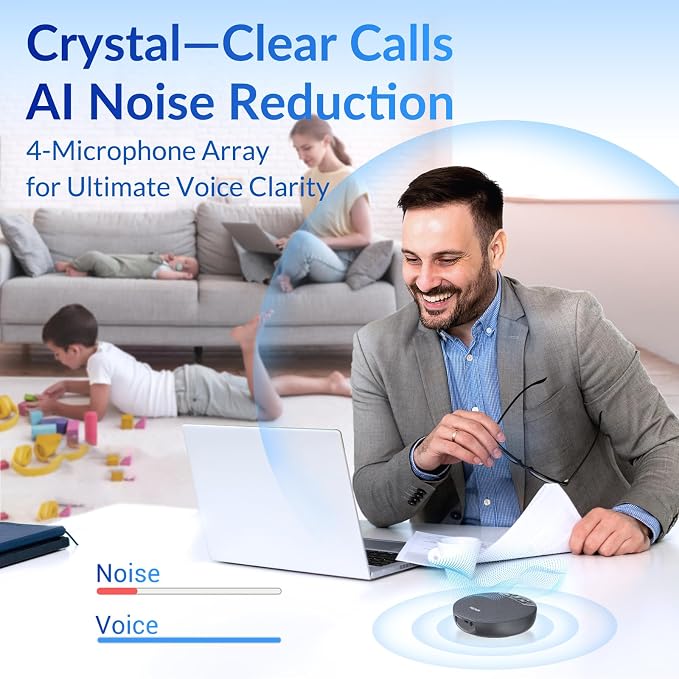 Bluetooth Conference Speakerphone - Image 3