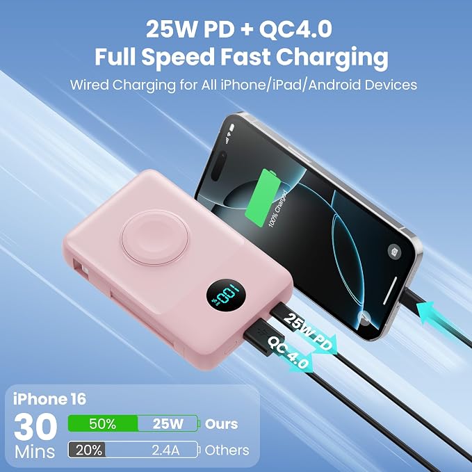 Magnetic Portable Charger 10800mAh - Image 4