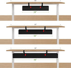 KEEGH Extra Large 48" Under Desk Cable Management Tray - Image 8