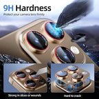 Camera Lens Protector for iPhone 16 Pro Max/iPhone 16 Pro/iPhone 15 Pro - Image 2