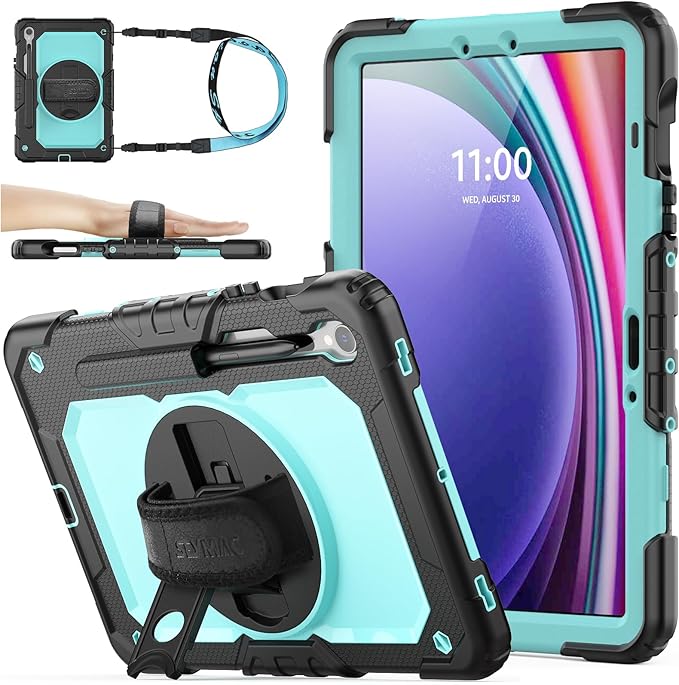 SEYMAC stock Case for Samsung Galaxy Tab S10 FE / S9 / S9 FE 5G Tablet Case by SEYMACstock
