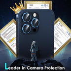 YWXTW CameraLens Protector, Tempered Glass Screen Metal Individual Cover - Image 2