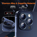Camera Lens Protector for iPhone 16 Pro Max/16 Pro/iPhone 15 Pro Max/15 - Image 5