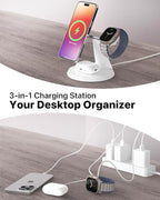 3 in 1 Wireless Charging Station - Image 4
